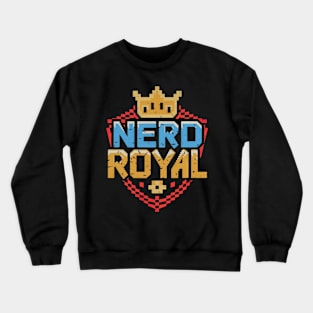 Nerd Royal Retro Gamer Crewneck Sweatshirt